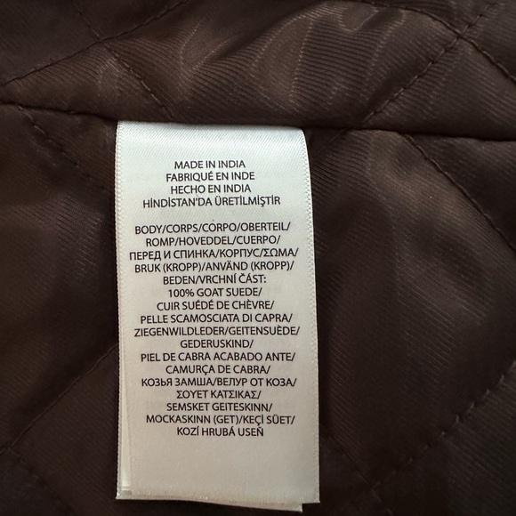 Polo Ralph Lauren Suede Moto Jacket - Picture 9 of 11